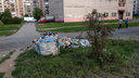 В Ярославле массово разбирают площадки для раздельного сбора мусора, оставляя отходы на земле