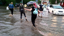 Потоп в Новосибирске: по улицам города потекли реки (обновлено)