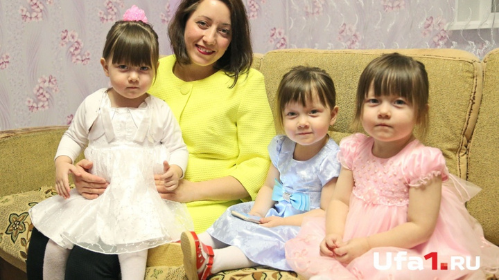 В Башкирии многодетная мать рассказала, как вырастить тройню и не сойти с ума