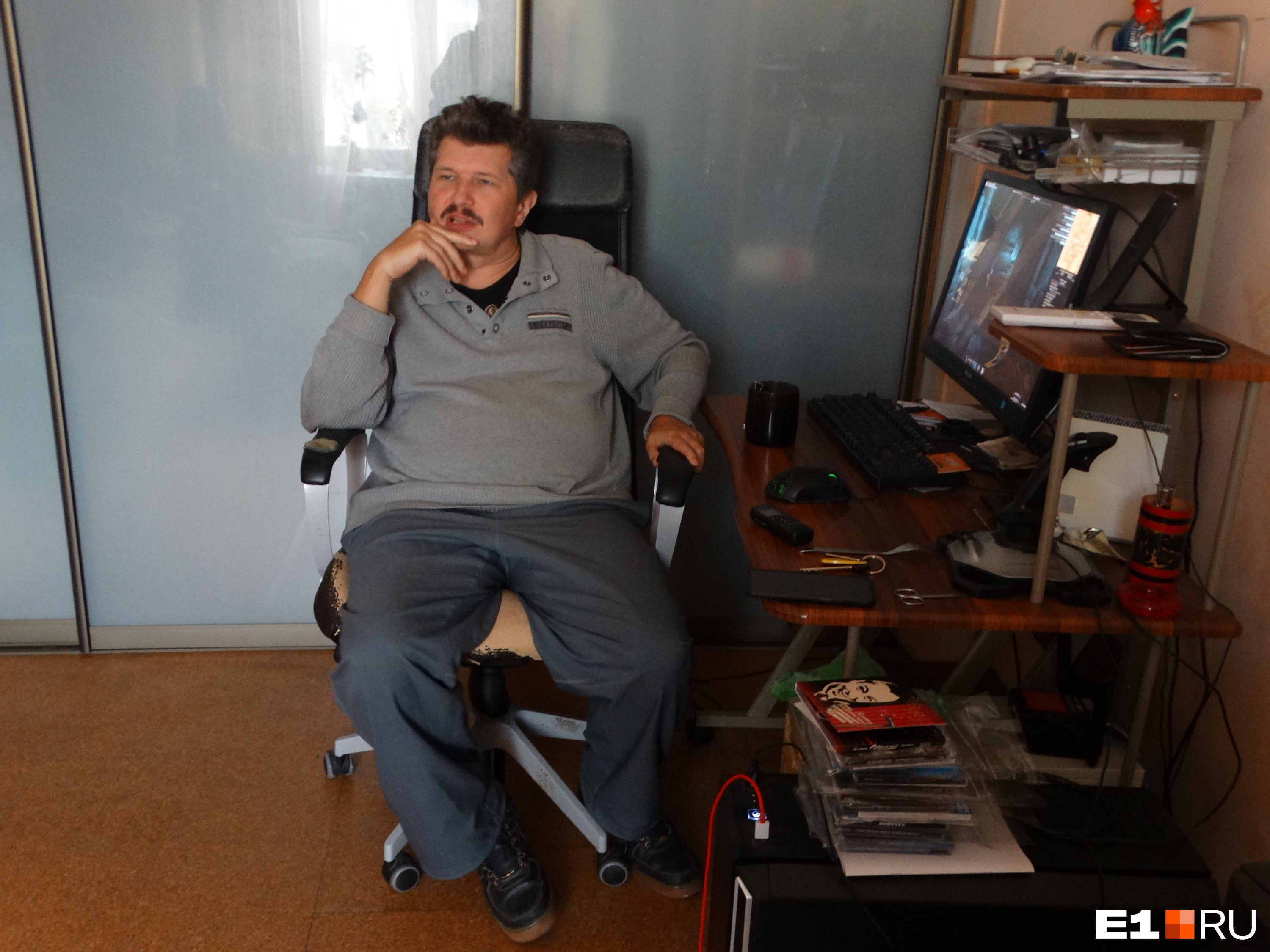 Программист Сергей Чечиков был заперт в горящей квартире