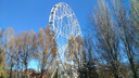 «Скрипит, но крутится»: колесо обозрения в парке Гагарина протестировали в мороз