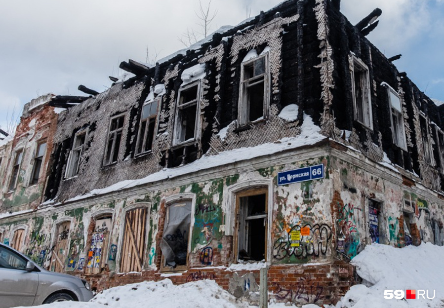 Здание сгорело еще в 2015 году Здание сгорело еще в 2015 году