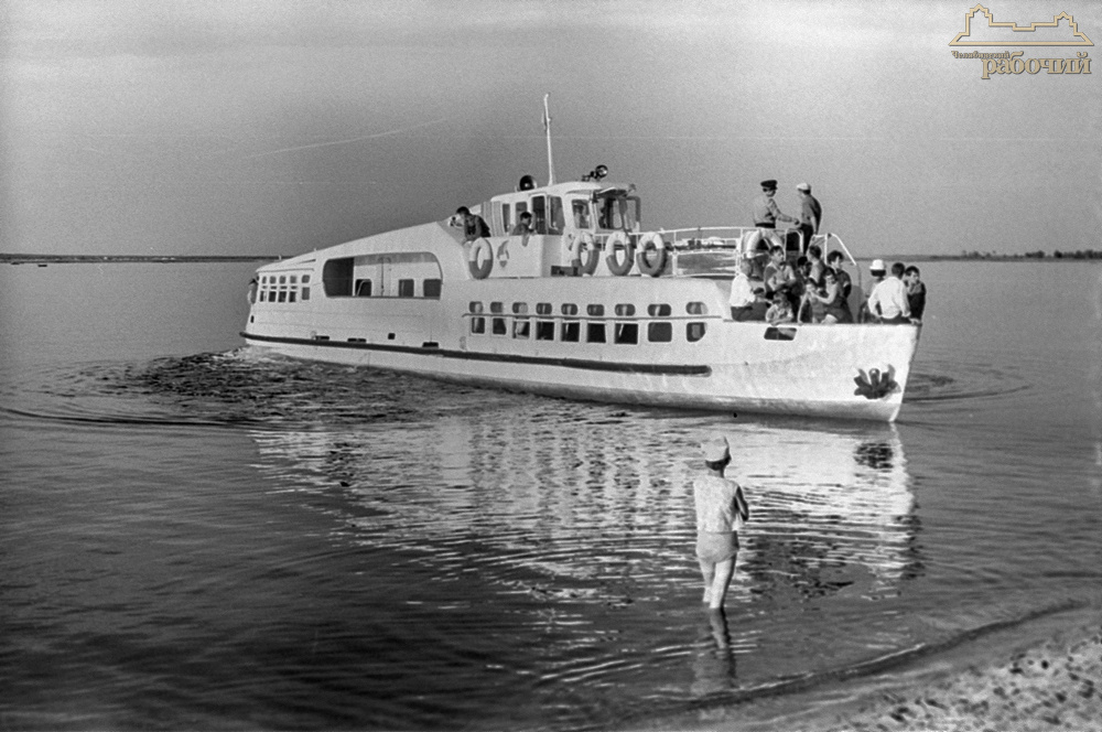В июльский день на озере Калды. 1965 год