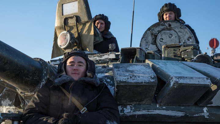 Тот же биатлон, только на танках: как чебаркульские военные готовятся к соревнованиям