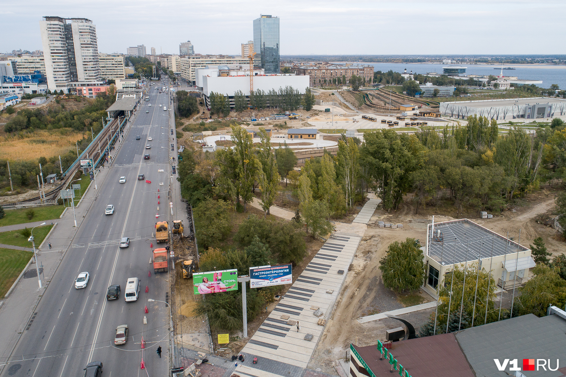 Сквер в центре Волгограда свяжут с поймой Царицы Сквер в центре Волгограда свяжут с поймой Царицы
