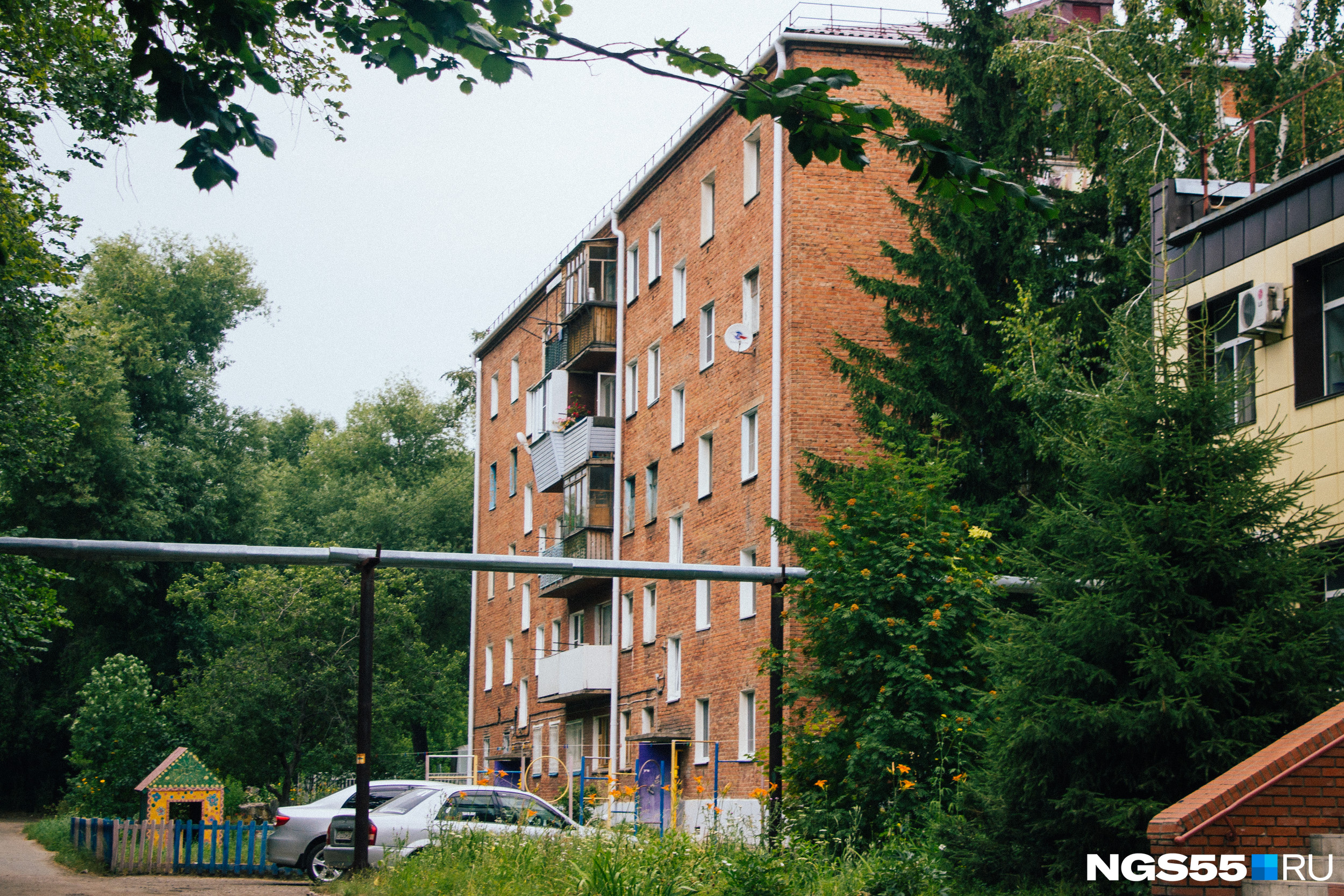 Церковь в Захламино Омск.