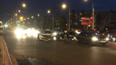 Не пропустил встречку: на Ново-Садовой столкнулись автомобиль такси и «Приора»