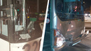Автобус столкнулся с трамваем на Титова. Пока аварию оформляли, в тот же трамвай въехал другой автобус