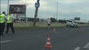 «Женщину откинуло от перехода»: в Тольятти Lexus сбил пешехода