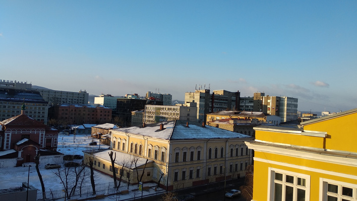 «Идеальное небо»: чистый воздух в Красноярске зафиксирован во всех районах города
