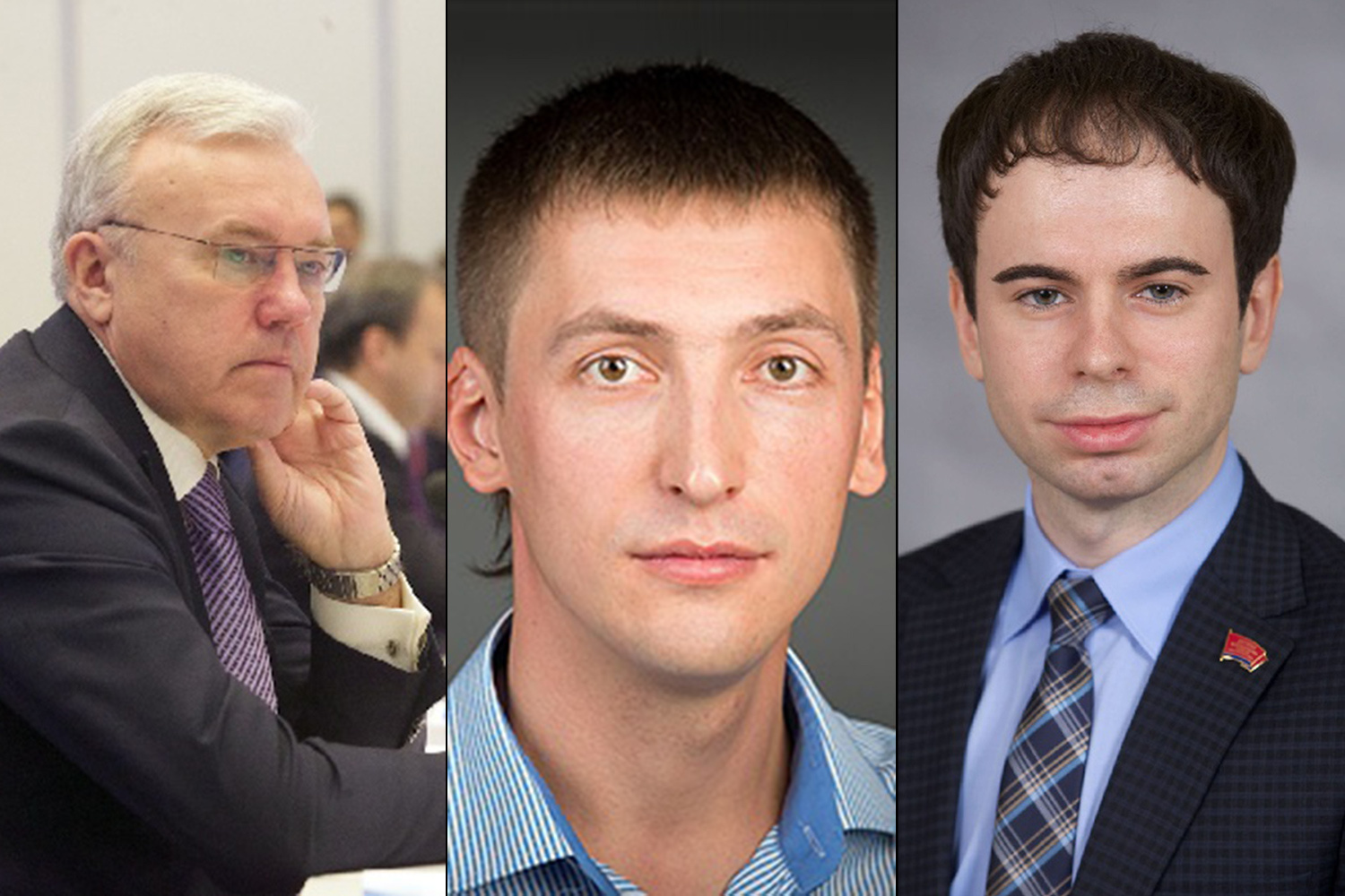 Кандидаты в губернаторы: Усс, Лымпио, Бондаренко