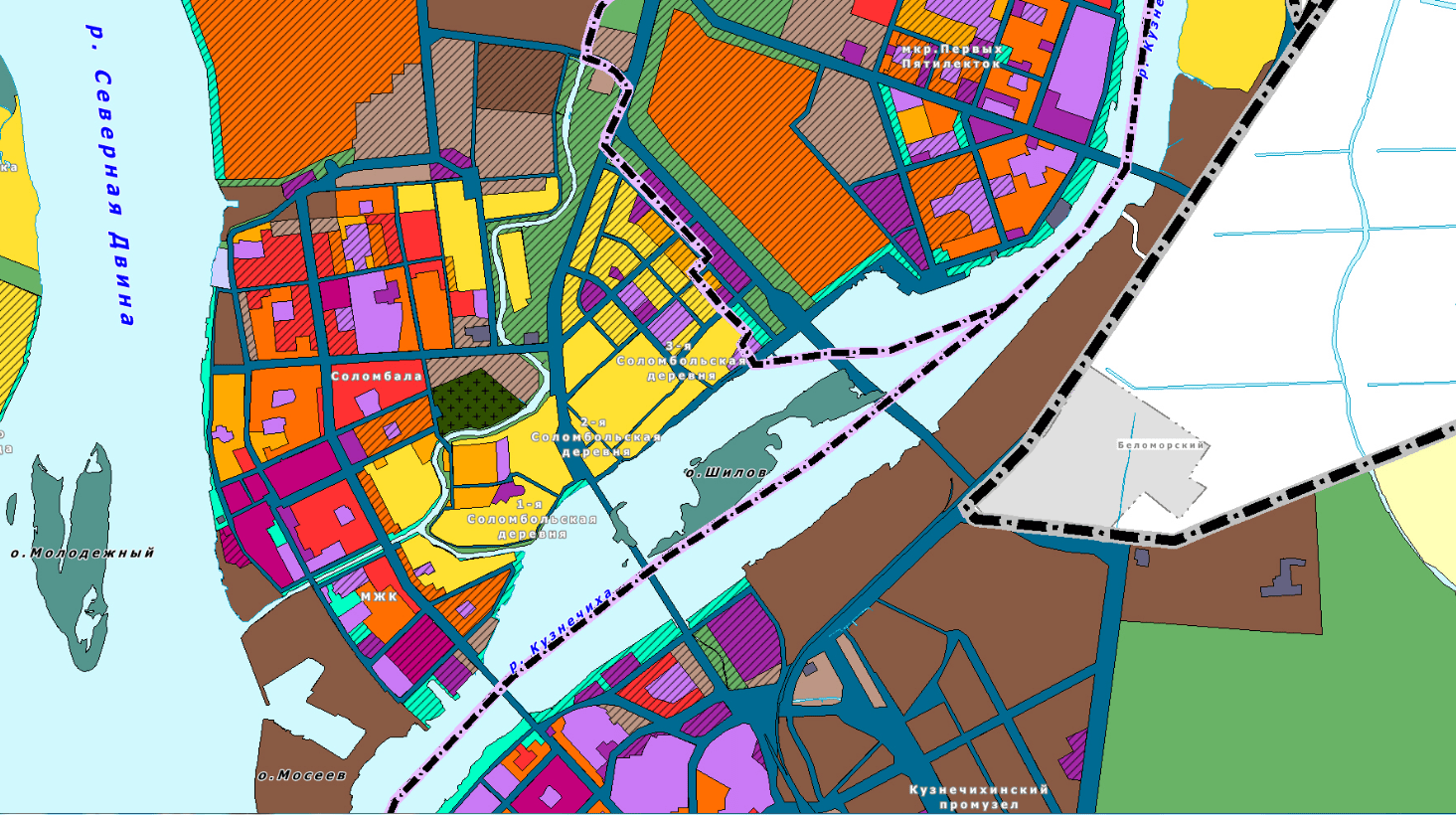 План застройки архангельска до 2025