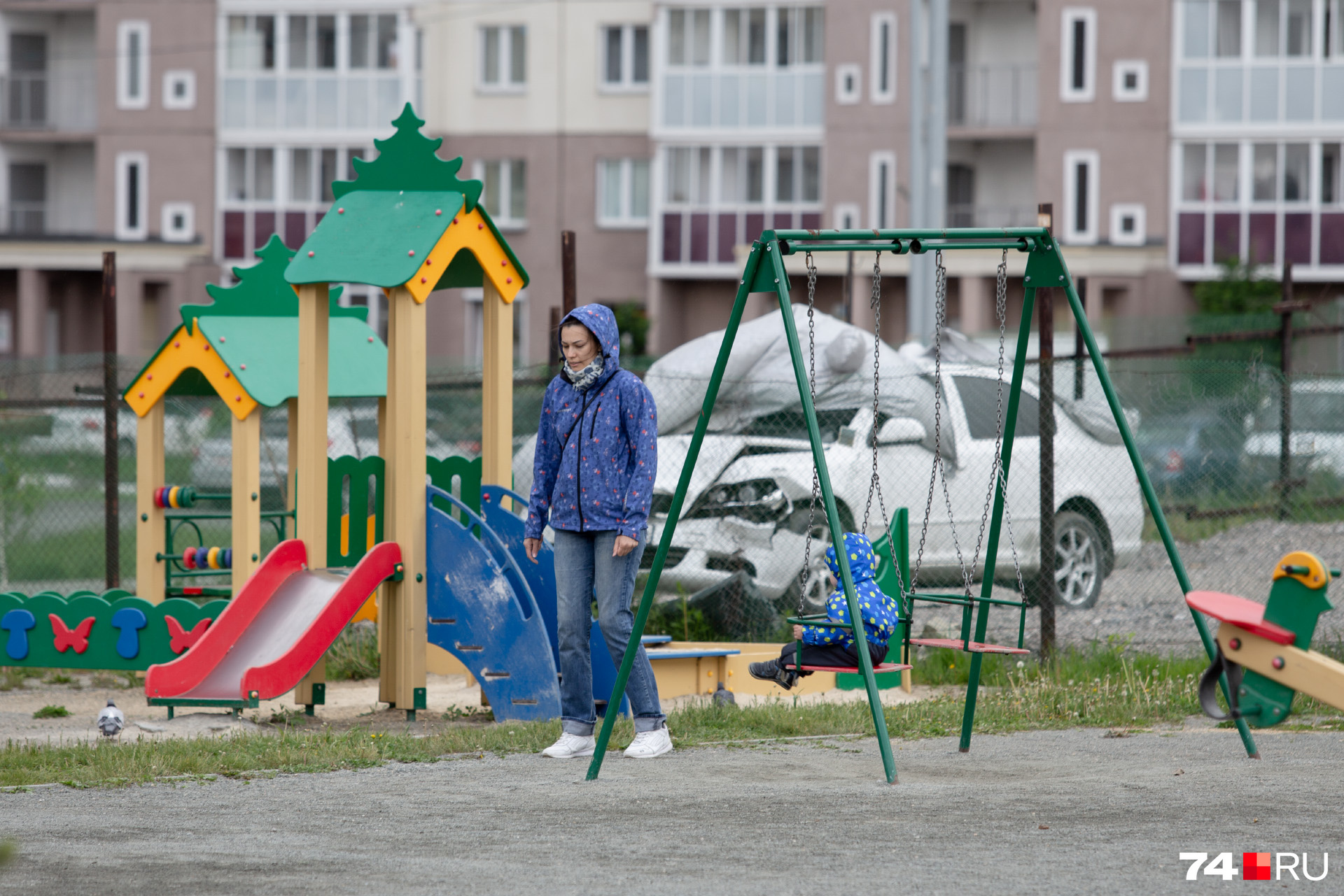 Жители гордятся детскими площадками «Академа»
