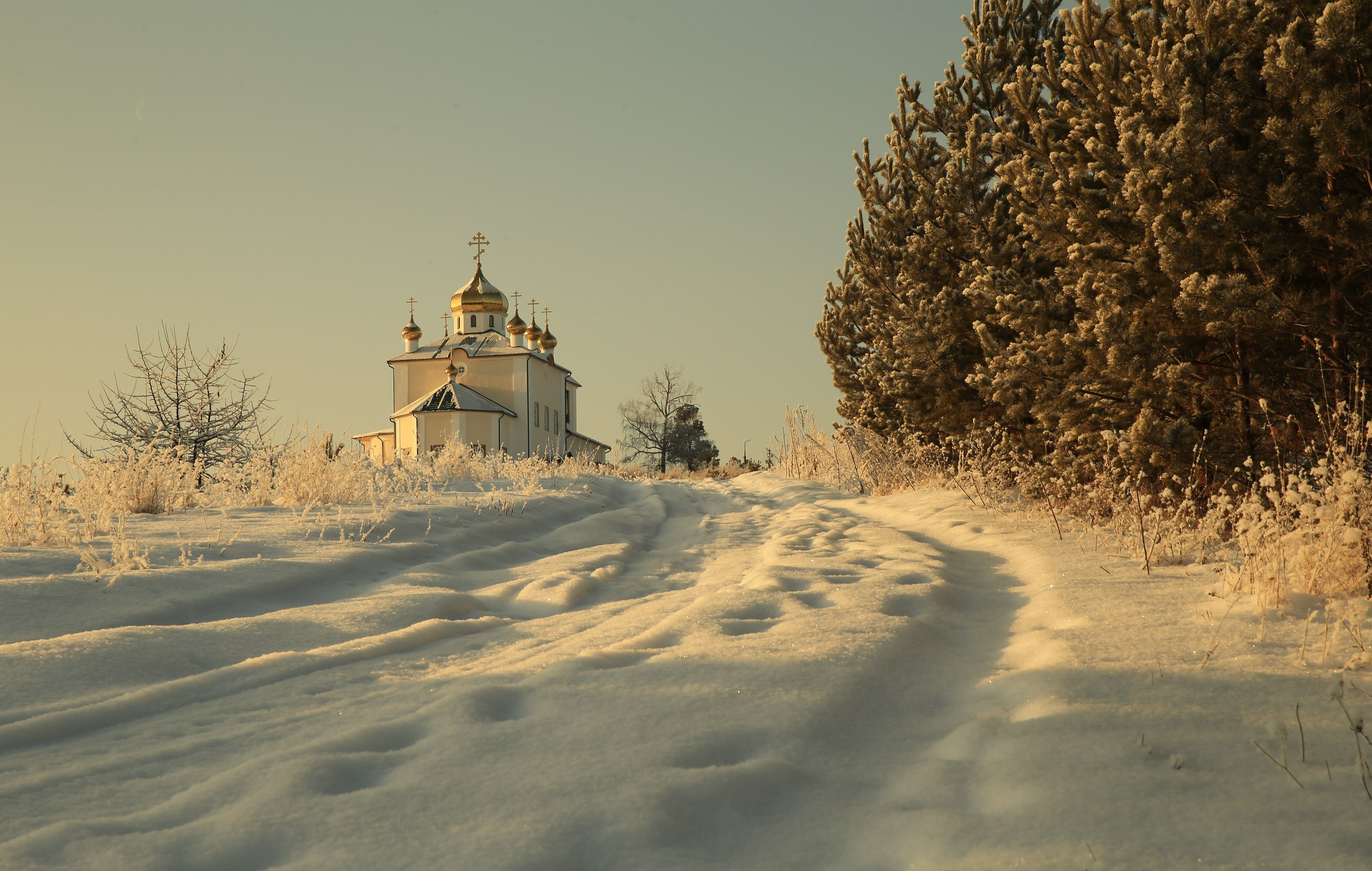 Казанская церковь в Арамашево. Автор Юрий Кетель