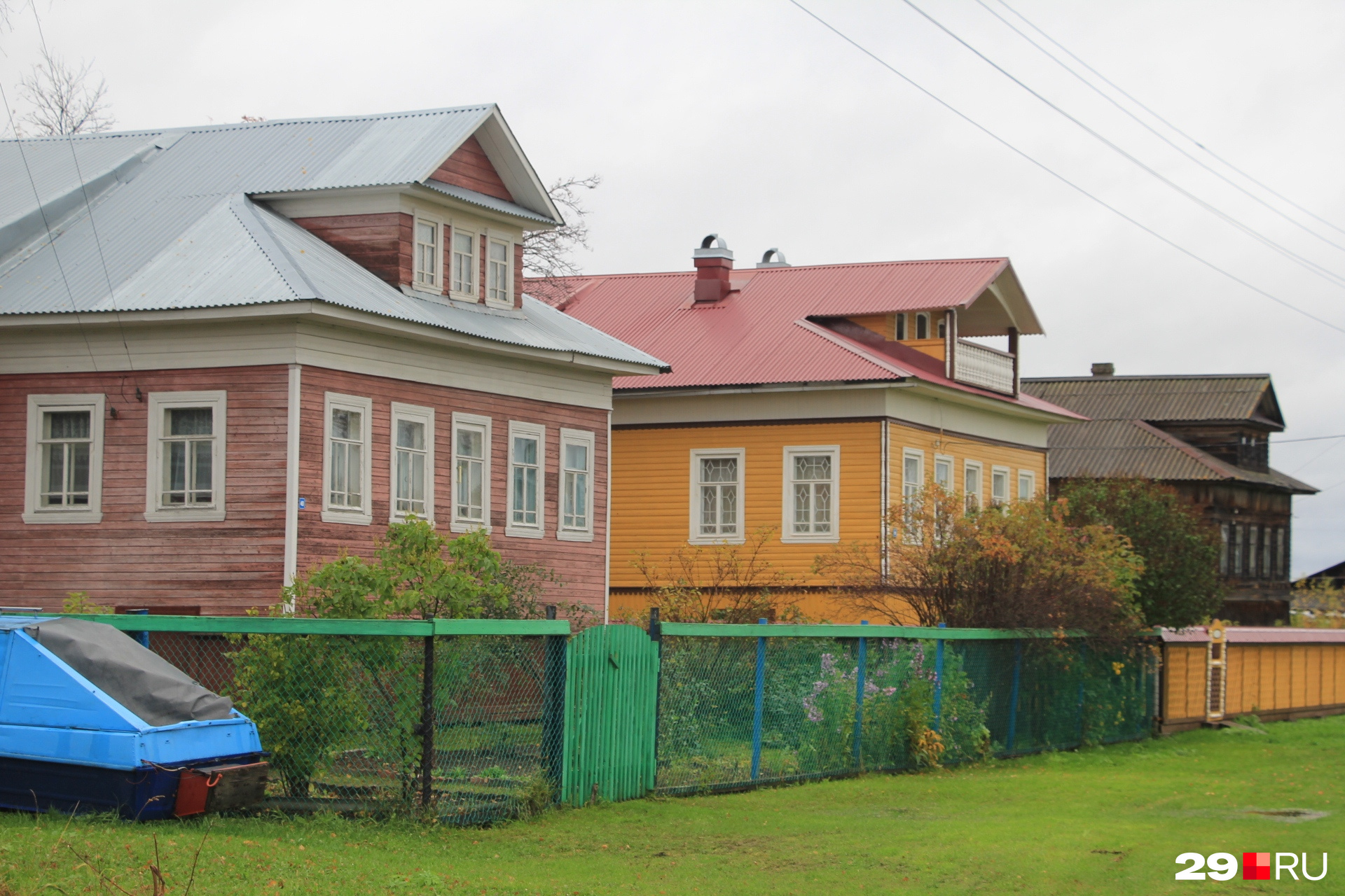 Многие старинные дома на островах используются сегодня как дачи