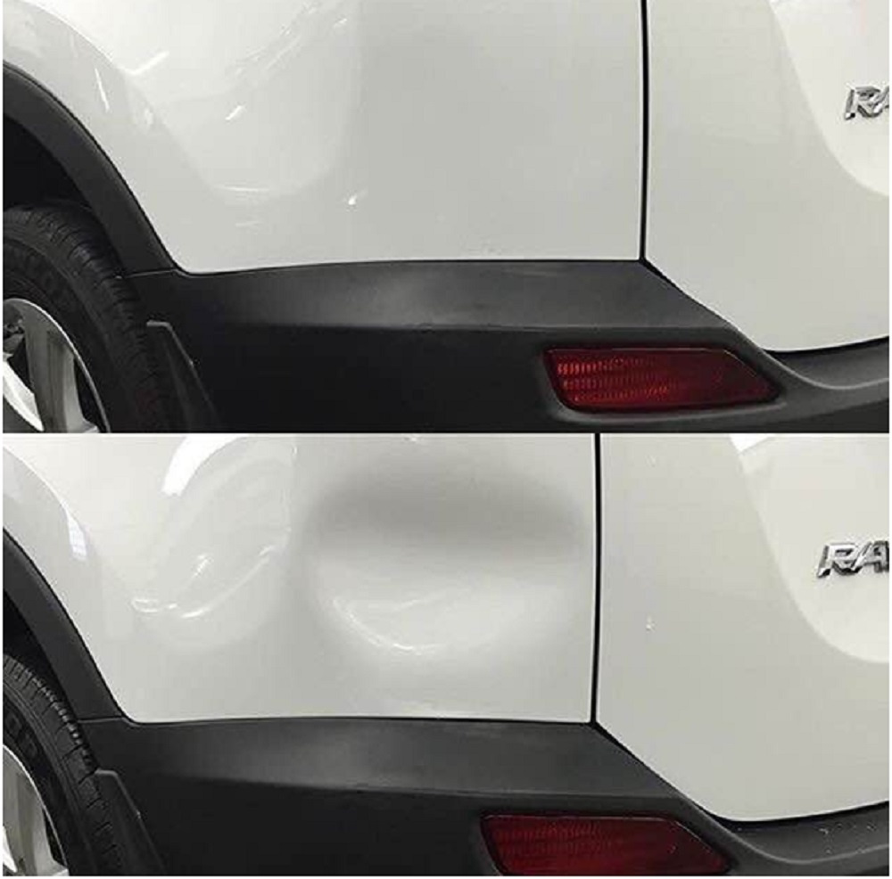 Восстановление геометрии заднего крыла на Toyota RAV4 без покраски (PDR-технология) Восстановление геометрии заднего крыла на Toyota RAV4 без покраски (PDR-технология)