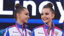 Нижегородские гимнастки Дина и Арина Аверины завоевали золото и серебро на чемпионате мира в Баку