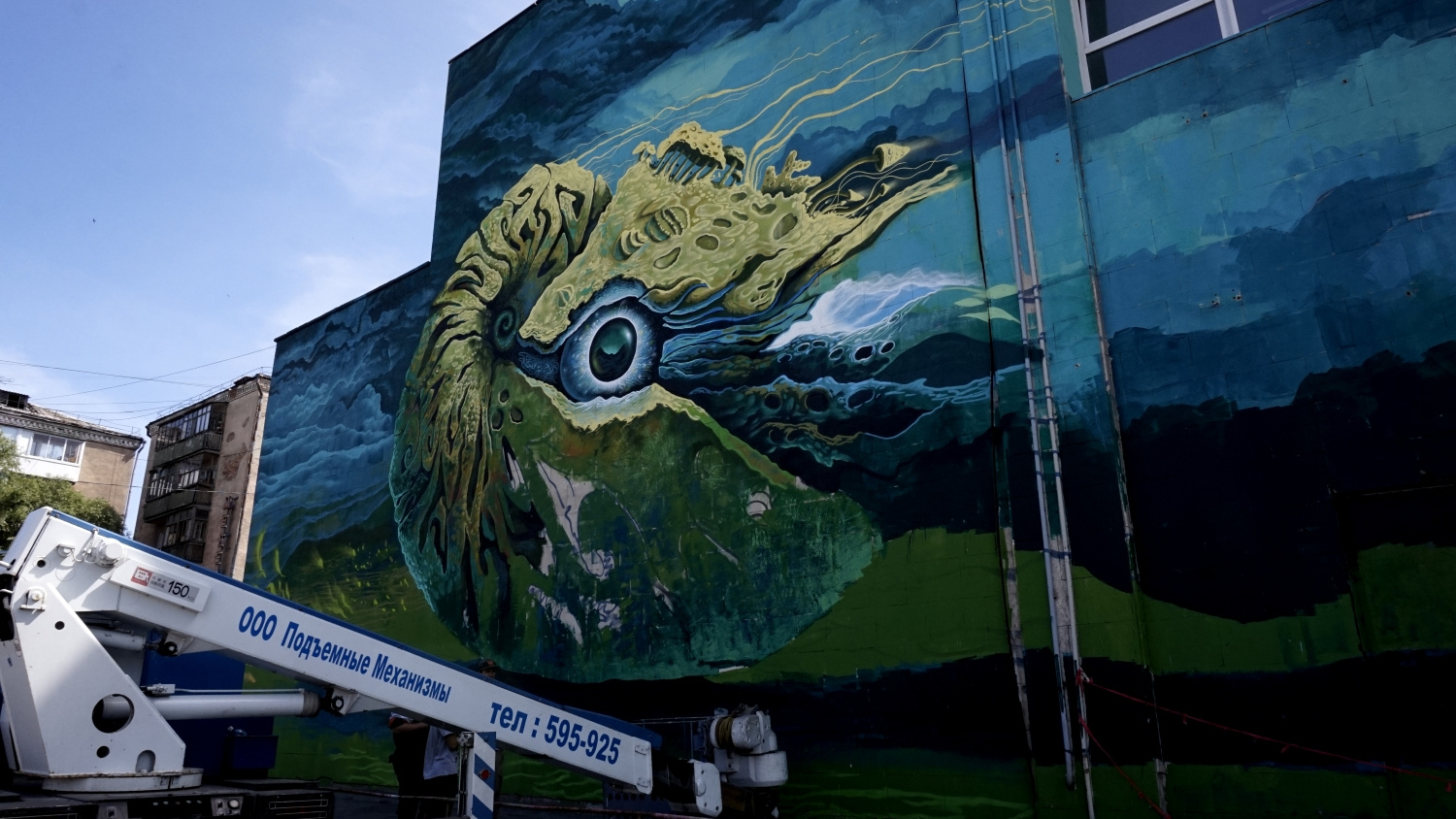 В Омске появятся пять больших граффити