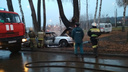 Смертельное ДТП в Ярославле: водитель лежал на земле, пока горел автомобиль