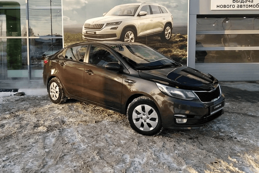 Kia Rio 2015 года Kia Rio 2015 года