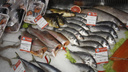 Новосибирский магнат открыл на площади Маркса большой рыбный магазин с кулинарией