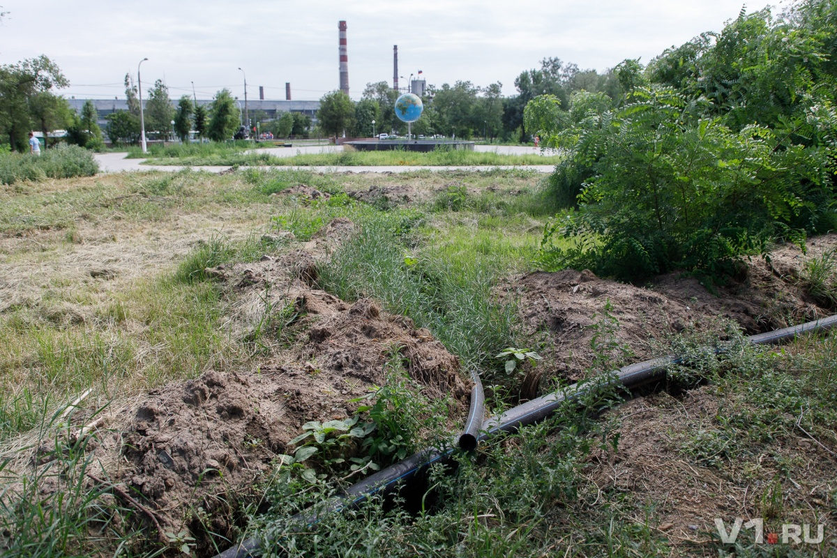 «Окопы» в мирном парке проходят на местах боёв Сталинградской битвы «Окопы» в мирном парке проходят на местах боёв Сталинградской битвы