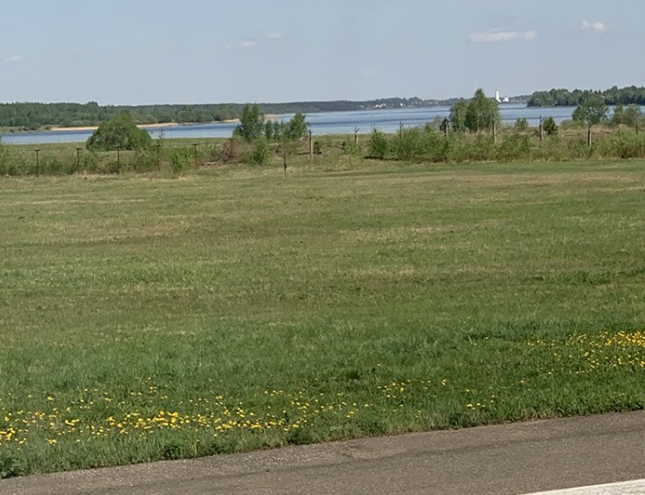 Из аэропорта видна Волга 