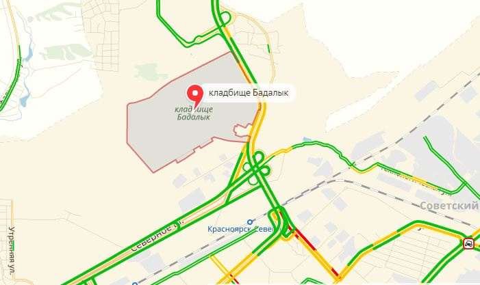 Возле Бадалыка всё спокойно