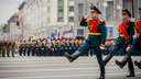 Показали выправку: в Новосибирске прошла первая репетиция парада Победы