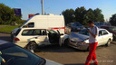 Три автомобиля столкнулись в Ленинском районе — есть пострадавшие