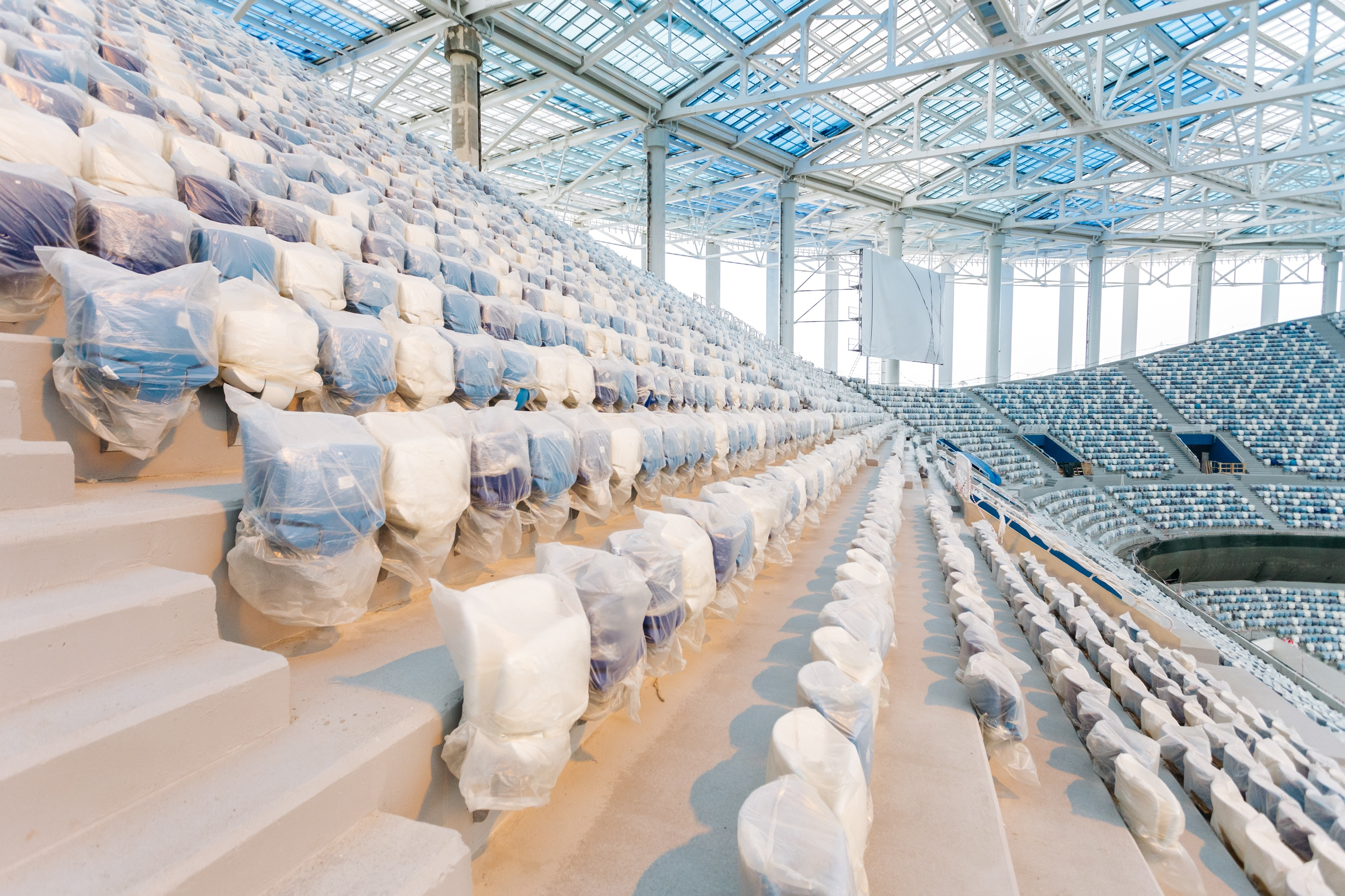 В будущем стадион станет домашней ареной местного ФК «Олимпиец»