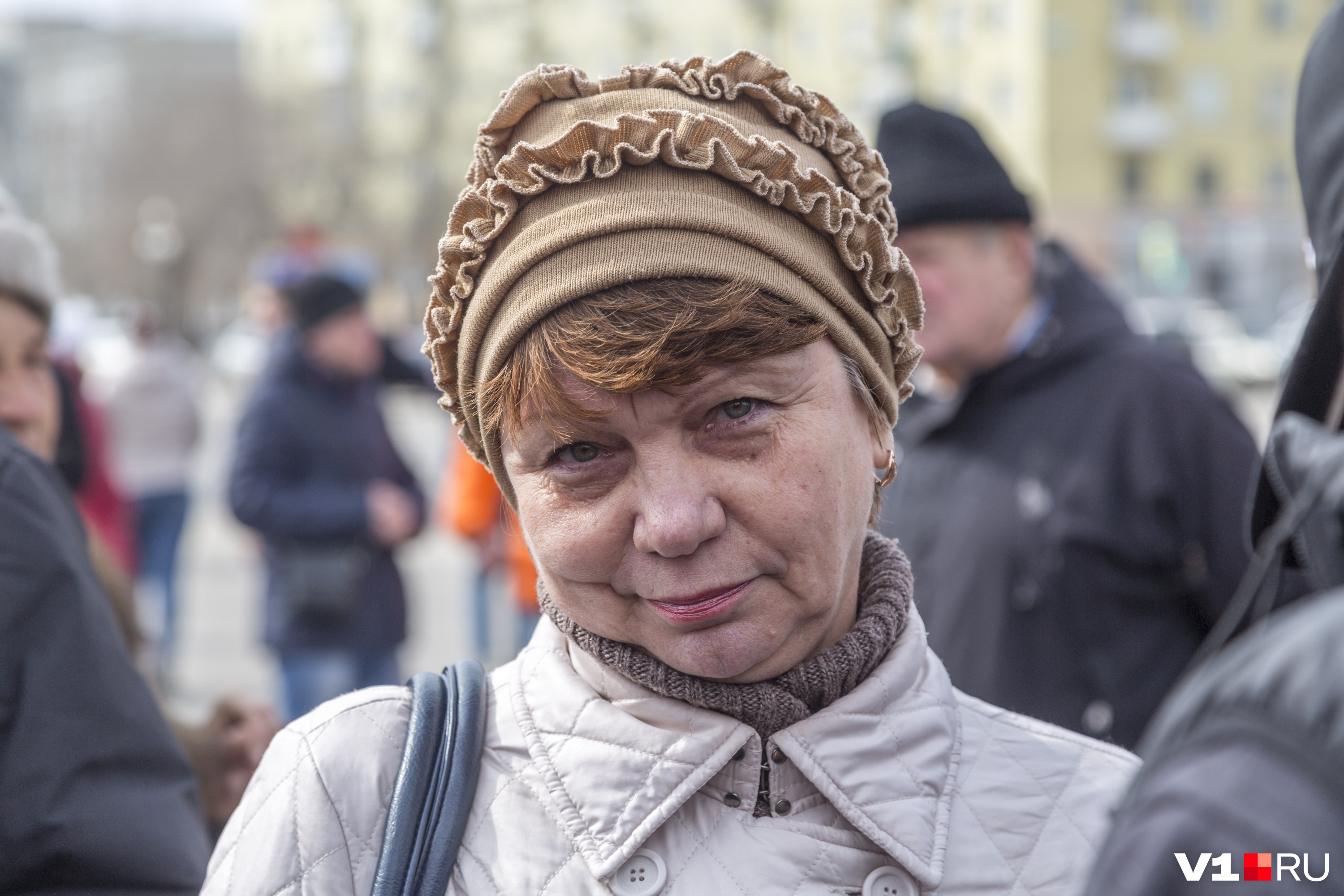 Выступавшая не скрывала: все, кто пришел на митинг - граждане СССР Выступавшая не скрывала: все, кто пришел на митинг - граждане СССР