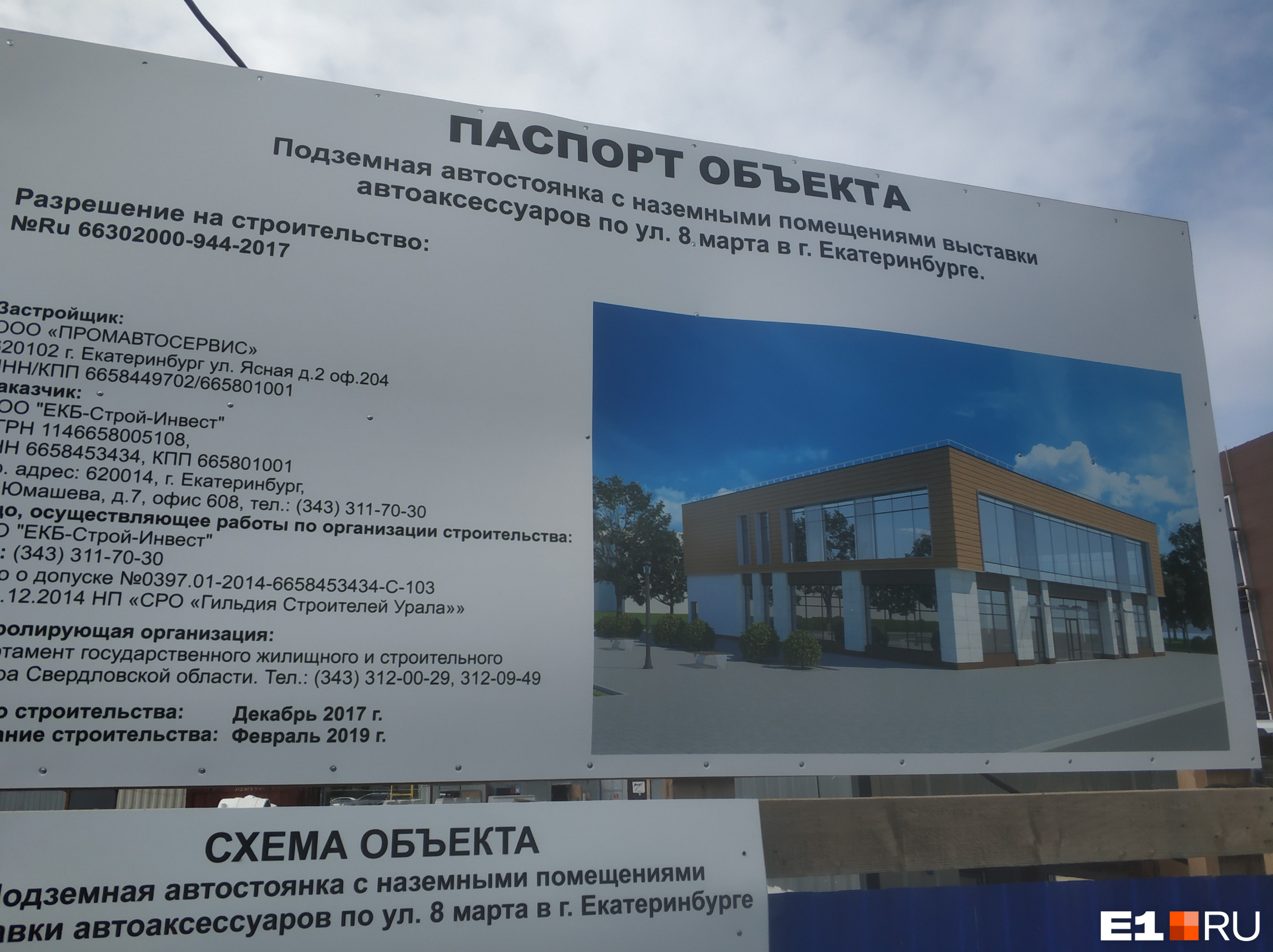 Паспорт объекта Паспорт объекта