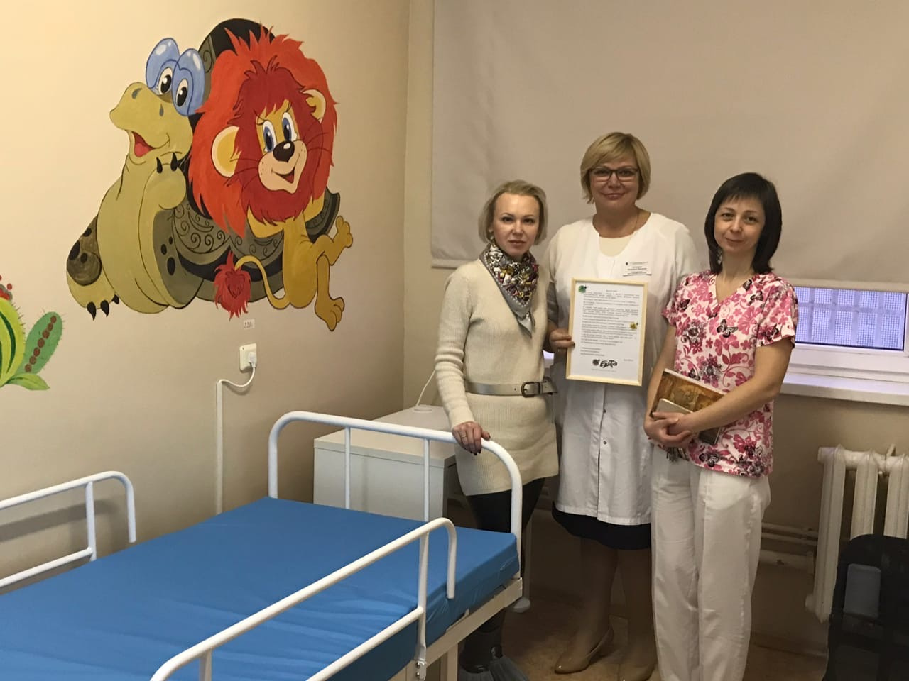 Также паллиативные палаты сделали в первой детской больнице Тольятти