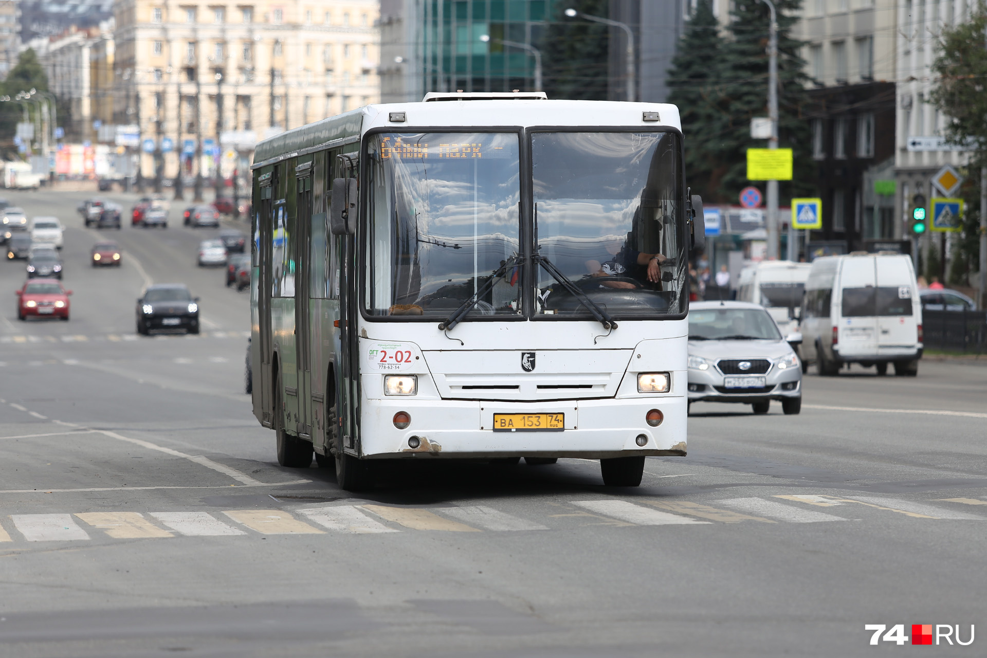 Автобусы и троллейбусы смогут свободно проезжать по Комсомольскому, Свердловскому проспектам, а также по Ленина и Комарова