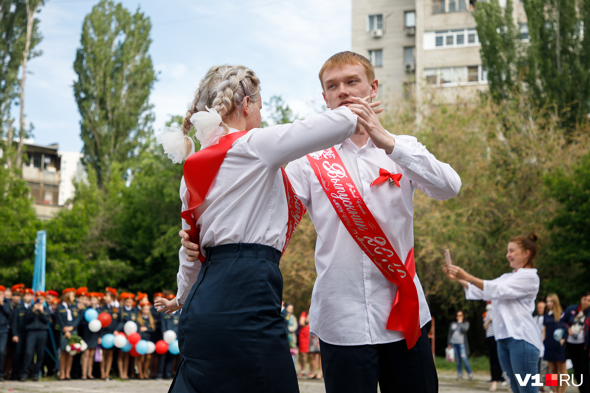 Волгограде школьник