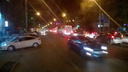 Из-за обрыва проводов в центре Ростова образовалась серьезная пробка