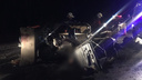 «Шестерка» превратилась в комок: в Самарской области два человека погибли в результате ДТП