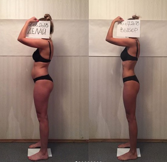 Мария шумакова фото до и после похудения