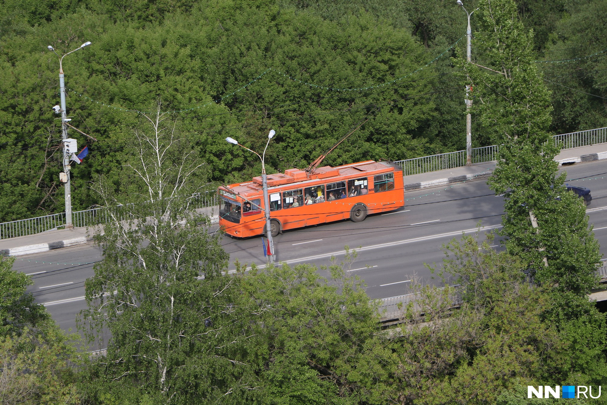 Нижегородский троллейбус 70 лет спустя. Фото: Наталья Бурухина