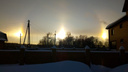 Новосибирец сфотографировал тройное солнце в небе над городом