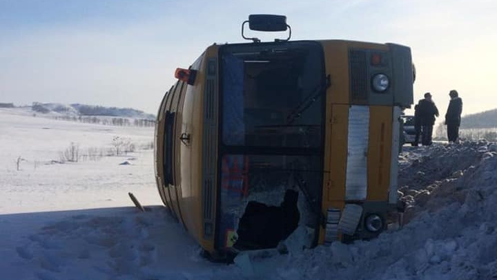 Аварию со школьным автобусом в Башкирии проверит следком