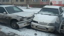 Новосибирец устроил погоню за буйным водителем, который въехал в припаркованные машины