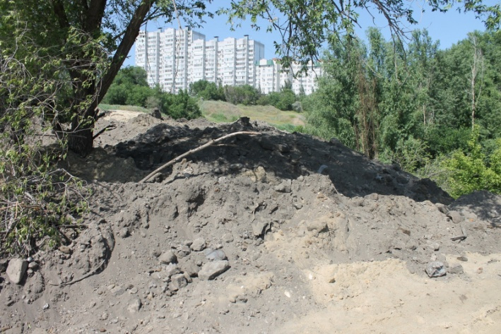 В ОНФ уличили застройщика в вывозе земли в Мокрую Мечётку в 100 метрах от стройплощадки