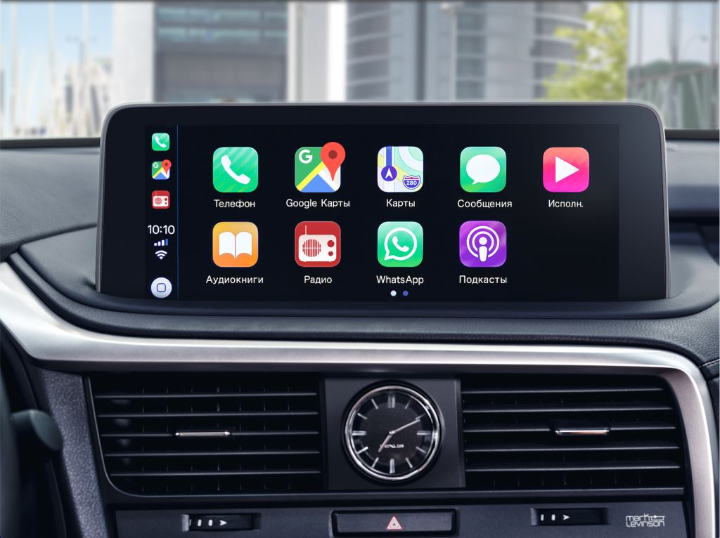 Lexus наконец поставил обычный сенсорный экран мультимедиа