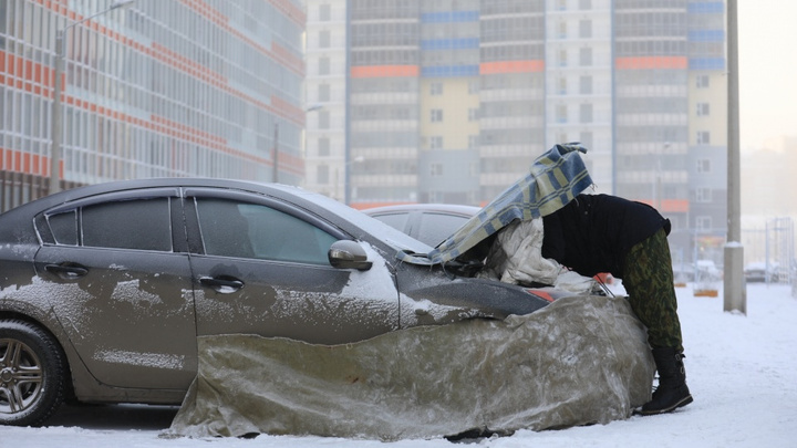 В Красноярск пришел 40-градусный мороз. Как живет город в плену адского холода