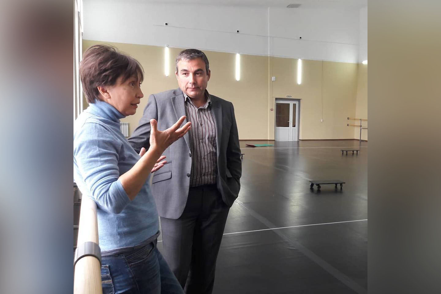 Коллектив под руководством хореографа Ольги Поны уже опробовал новый зал