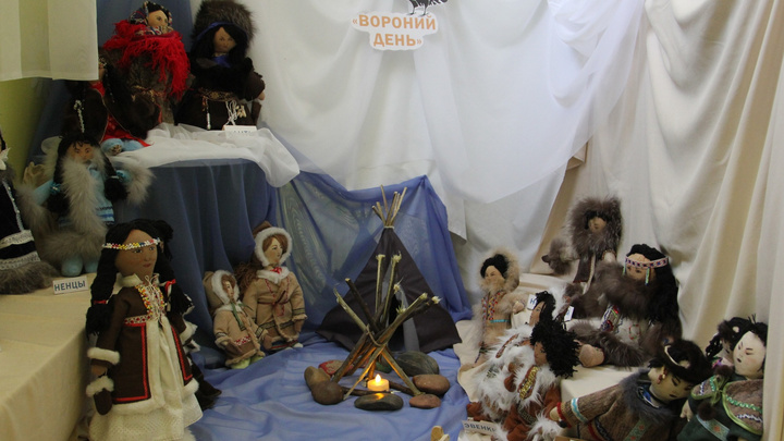 В детсаду «Солнечного» сделали музей кукол народов Севера
