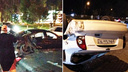 В центре Ростова столкнулись три автомобиля: есть пострадавшие