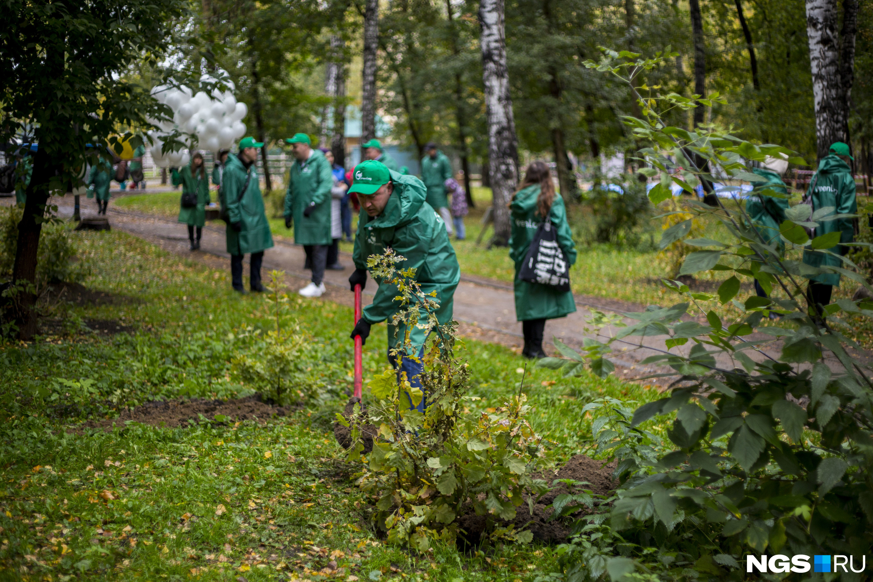 В экологической акции приняли участие около 100 новосибирцев<br>